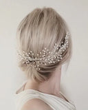 Bridal Crystal Hair Comb Rhinestone Pearl Wedding Accessories