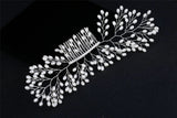 Bridal Crystal Hair Comb Rhinestone Pearl Wedding Accessories