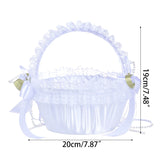 Flower Girl Basket for Wedding Ceremony Decor