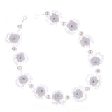 Bridal Pearl Rhinestone Headband Wedding Hair Accessories