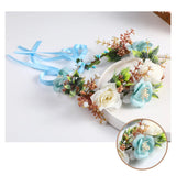Bohemian Wedding Flower Headband for Women Girls