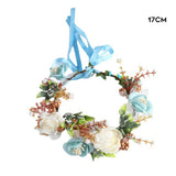 Bohemian Wedding Flower Headband for Women Girls