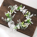 Bridal Flower Wreath Tiaras Headband Floral Garlands Hairband