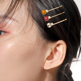Crystal Wedding Hair Clips Party Headpiece