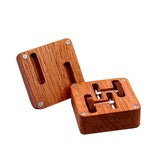 Wooden Cufflinks Box Jewelry Storage Display Case
