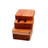 Wooden Cufflinks Box Jewelry Storage Display Case
