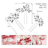 Crystal Wedding Hair Accessories Set 3pcs
