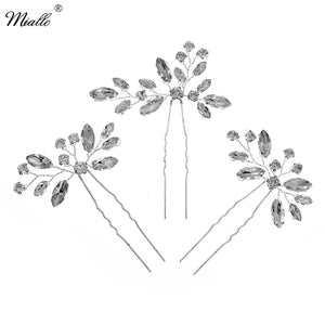Crystal Wedding Hair Accessories Set 3pcs