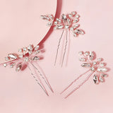 Crystal Wedding Hair Accessories Set 3pcs