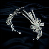 Crystal Rhinestone Headband Hairpiece for Brides