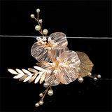 Wedding Hair Clips Pearl Flower Hairpins