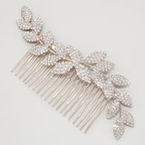 Bling Rhinestone Wedding Hair Comb for Bride Women