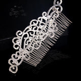 Crystal Wave Shape Hairpin Comb for Women