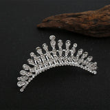 Rhinestone Bridal Comb Tiara for Girls Wedding Hair Accessories