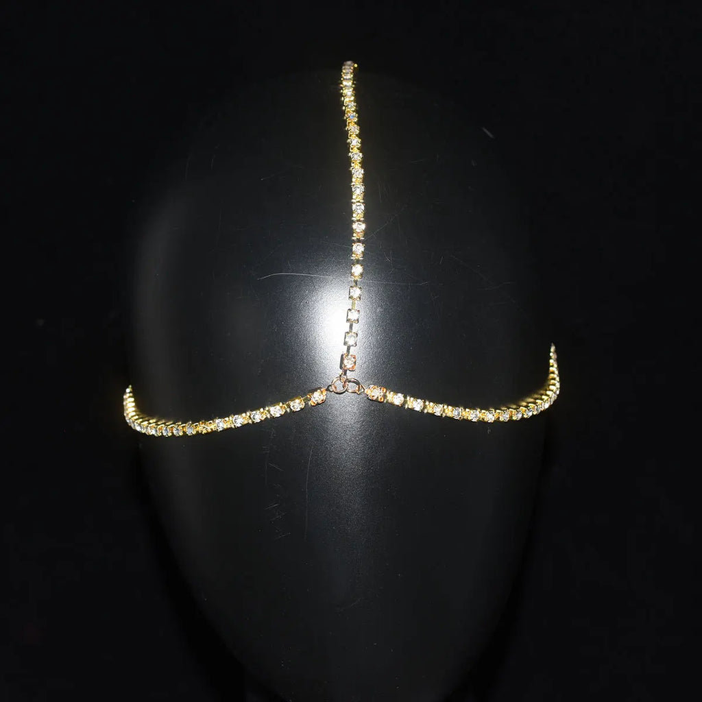 Rhinestone Wedding Hair Jewelry Bride Headdress Hair Decoration