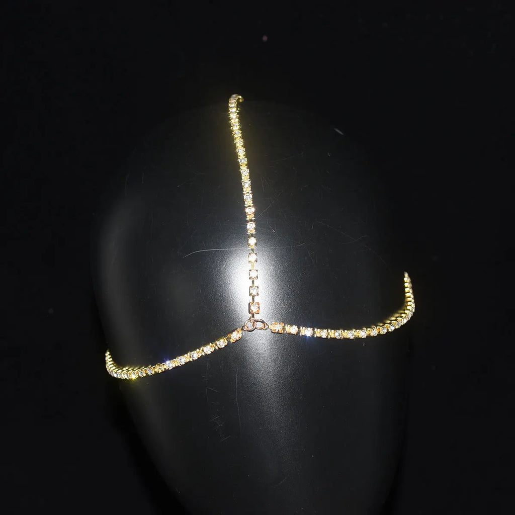 Rhinestone Wedding Hair Jewelry Bride Headdress Hair Decoration