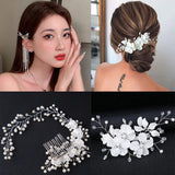 Pearl Bridal Hair Accessories Wedding Headband