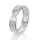 Crystal Rhinestones Silver Bracelets for Women Bride
