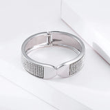 Crystal Rhinestones Silver Bracelets for Women Bride