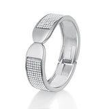 Crystal Rhinestones Silver Bracelets for Women Bride