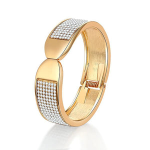 Crystal Rhinestones Silver Bracelets for Women Bride