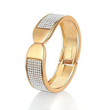 Crystal Rhinestones Silver Bracelets for Women Bride