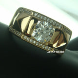 Wedding Men Ring Band size 9 10 11 12 13 14 15 R245
