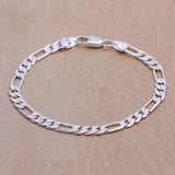 925 Silver 6MM Chain Bracelet