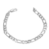 925 Sterling Silver 6MM Chain Bracelet