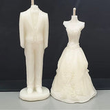 Wedding Dress Silicone Candle Mold DIY Home Decor Craft