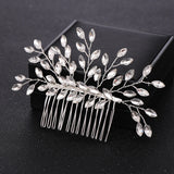 Rhinestone Wedding Hair Comb Bride Head Ornaments Hair Accessories