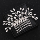 Rhinestone Wedding Hair Comb Bride Head Ornaments Hair Accessories