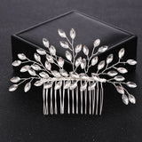 Rhinestone Wedding Hair Comb Bride Head Ornaments Hair Accessories