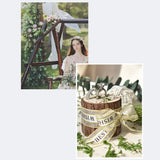 Wedding Ring Box Proposal Lettering Wooden Jewelry Box
