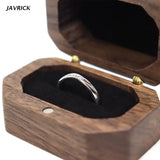 Wedding Ring Box Walnut Ring Storage Packaging We Are Married Wooden Box