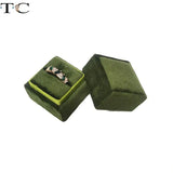 Velvet Jewelry Box for Woman Gift Rings Package Holder