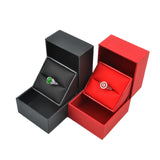 Wedding Ring Jewelry Box PU Leather Gift Proposal