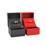 Wedding Ring Jewelry Box PU Leather Gift Proposal