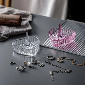Wedding Ring Trinket Tray Stand Jewelry Ring Dish Holder