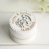 Personalized Wedding Rings Box for Ceremony