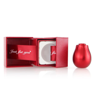 Wedding Rose Ring Box Jewelry Display Storage Case Velvet Lining