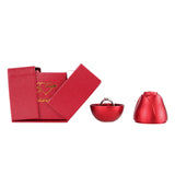 Wedding Rose Ring Box Jewelry Display Storage Case Velvet Lining