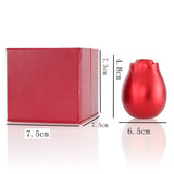 Wedding Rose Ring Box Jewelry Display Storage Case Velvet Lining