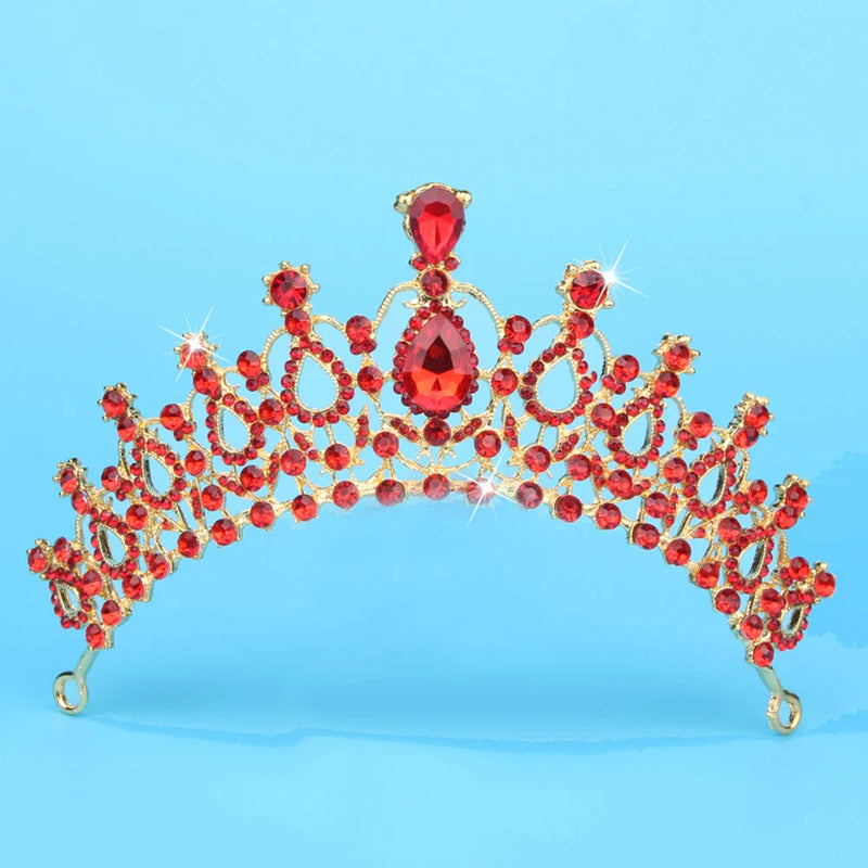 Crystal Crown Headband Tiara Bride Hair Accessories