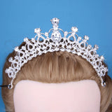 Crystal Crown Headband Tiara Bride Hair Accessories