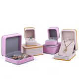 Wedding Velvet Jewelry Display Ring Box Pendant Necklace Organizer