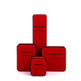 Wedding Velvet Jewelry Display Ring Box Pendant Necklace Organizer