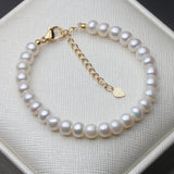 Freshwater Pearl Wedding Bracelet for Women