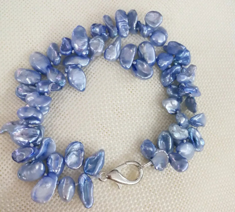 Baroque Pearl Bracelet 10mm Natural Freshwater Jewelry