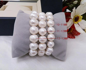10-11mm Freshwater Pearl Bracelet Elastic Rope